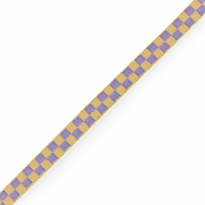 Tekstlint cubes Yellow-purple