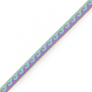 Tekstlint waves Blue-purple