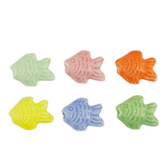 Keramiek kraal fish Multicolour