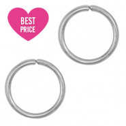 Benodigdheden van Stainless steel Roestvrij staal (RVS) buigring 10mm Zilver