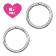 Benodigdheden van Stainless steel Roestvrij staal (RVS) buigring 7mm Zilver