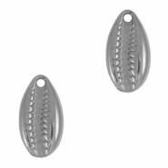 Bedels van Stainless steel Roestvrij staal (RVS) kauri Silver