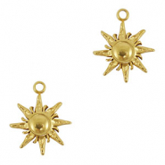 Bedels van Stainless steel Roestvrij staal (RVS) sun Gold