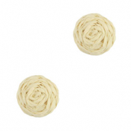 Hangers van raffia 12mm Beige