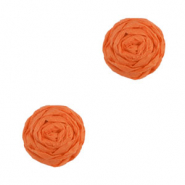 Hangers van raffia 12mm Orange