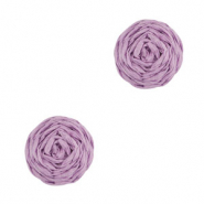 Hangers van raffia 12mm Lilac