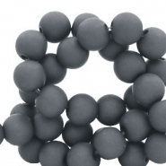 6 mm kralen van acryl Anthracite