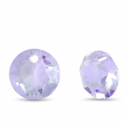 Hanger van Crystal glas round Light purple