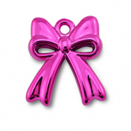 Acryl bedels bow Magenta pink