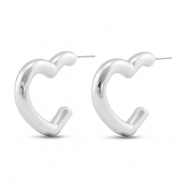 Musthave oorbellen heart Silver