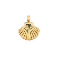 Bedels van Stainless steel Roestvrij staal (RVS) shell Gold
