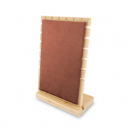 Sieraden display voor kettingen Natural-copper brown