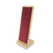 Sieraden display voor armbanden Natural-bordeaux