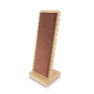 Sieraden display voor armbanden Natural-copper brown