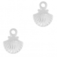 Bedels van Stainless steel Roestvrij staal (RVS) shell Silver