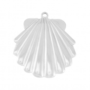 Bedels van Stainless steel Roestvrij staal (RVS) shell Silver
