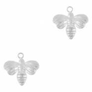 Bedels van Stainless steel Roestvrij staal (RVS) wasp Silver