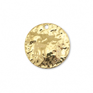 Bedels van Stainless steel Roestvrij staal (RVS) round Gold