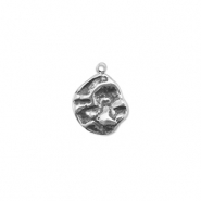 Bedels van Stainless steel Roestvrij staal (RVS) round Silver