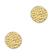 Bedels van Stainless steel Roestvrijstaal (RVS) round Gold