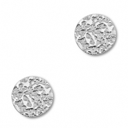 Bedels van Stainless steel Roestvrijstaal (RVS) round Silver