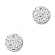 Bedels van Stainless steel Roestvrijstaal (RVS) round Silver