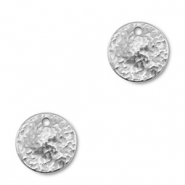Bedels van Stainless steel Roestvrijstaal (RVS) round Silver
