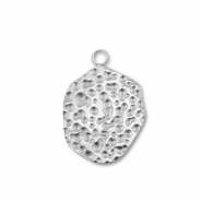 Bedels van Stainless steel Roestvrijstaal (RVS) round Silver