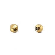 Kralen van Stainless steel Roestvrij staal (RVS) Gold