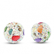 Kralen bohemian round Multicolor light