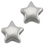 Ster DQ metaal 6mm Antiek zilver (nikkelvrij)