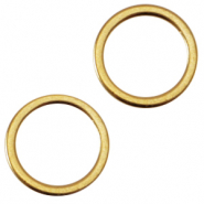 DQ metalen dichte ring 8mm Goud (nikkelvrij)