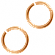 DQ metalen buigring 5.5mm Ros&eacute; goud (nikkelvrij)