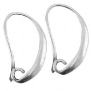 DQ metalen oorhanger Antiek zilver (nikkelvrij)