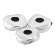 DQ metalen kraal 5mm Antiek zilver (nikkelvrij)