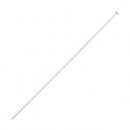 DQ metalen nietstiften 50mm Licht zilver (nikkelvrij)