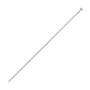 DQ metaal nietstift 50mm Antiek zilver (nikkelvrij)