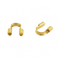 Metaal onderdelen DQ wire guardian / draadbeschermer 5mm (&Oslash;0.56mm) Goud (nikkelvrij)