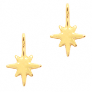 Metaal bedels DQ galaxy star Goud (nikkelvrij)