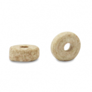 Grieks keramiek DQ 6mm disc Sand beige