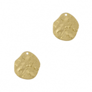 Metaal bedels DQ irregular Goud (nikkelvrij)
