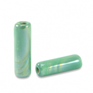Grieks keramiek DQ tubes Cabana green