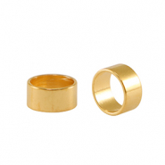Metaal kralen DQ tube Ø5mm Goud (nikkelvrij)