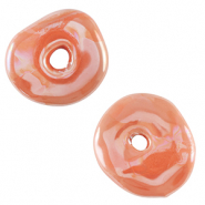Grieks keramiek DQ donut Blush orange