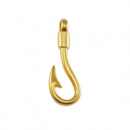 Metaal onderdelen DQ lock fishing hook Goud (nikkelvrij)