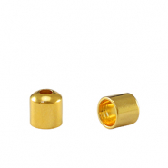 Metaal eindkapjes DQ &Oslash;3.2mm Goud (nikkelvrij)