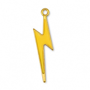 Metaal bedels DQ thunder Yellow-Goud (nikkelvrij)