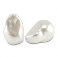 Zoetwaterparels imitatie White