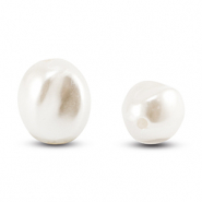 Zoetwaterparels imitatie White