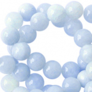 6mm kralen natuursteen Light blue